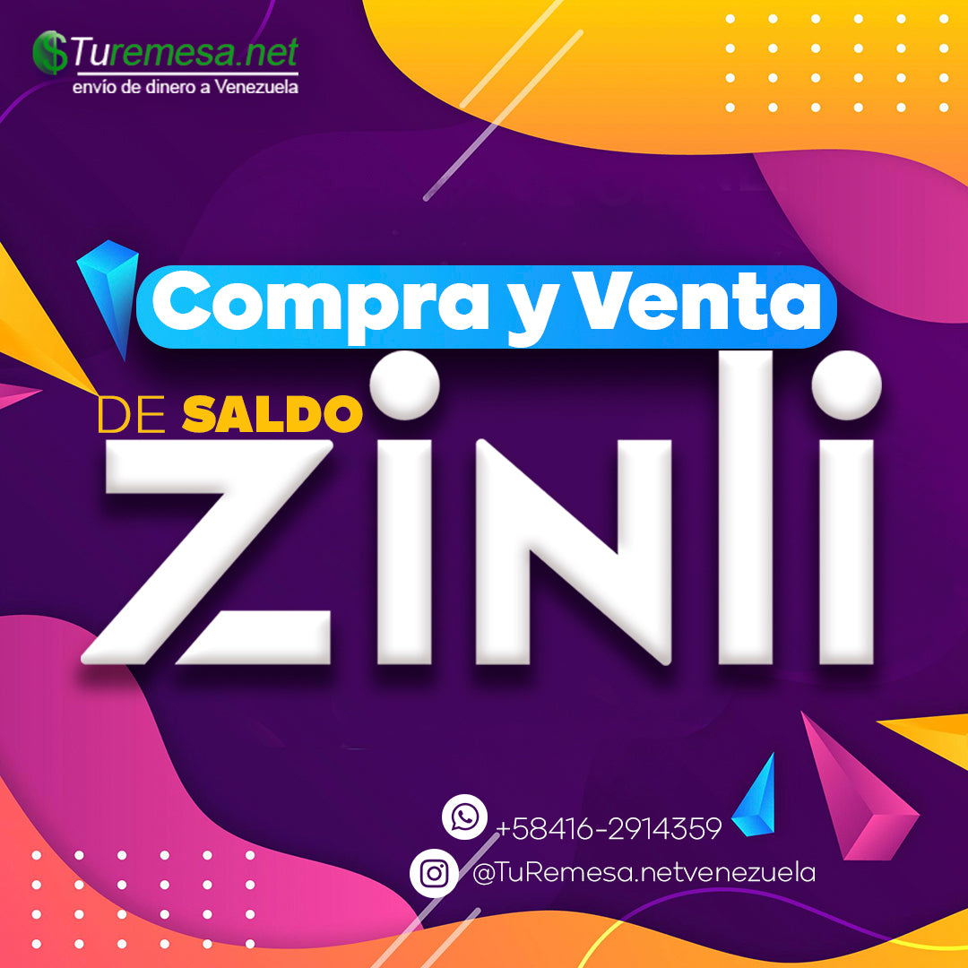 zinli Venezuela compra de saldo