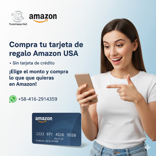 tarjeta de regalo amazon