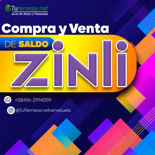 recargar zinli desde Venezuela